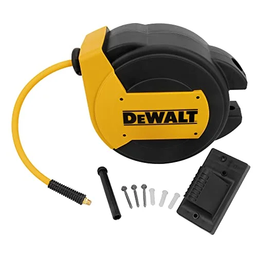 DEWALT Enclosed Retractable Air Hose Reel - Rank 8 in Best Air Hose Reel of 2025