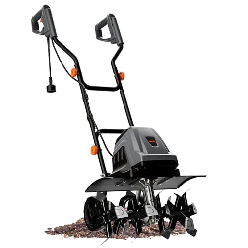 Mayoki Electric Tiller Cultivator 18 Inch - Rank 10 in Best Power Tillers of 2025