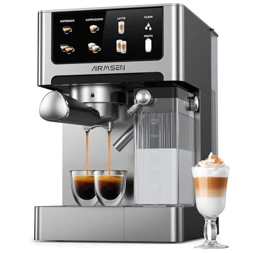 AIRMSEN Espresso and Cappuccino Machine - Rank 9 in Best Espresso Machines For Home of 2025