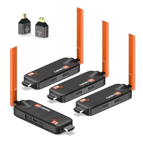 WELUSOPU Wireless HDMI Transmitter and Receiver Set - Rank 5 in Best Hdmi Transmitter And Receiver of 2025