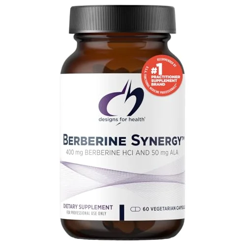 Designs for Health Berberine Synergy Berberine HCL 400mg - Rank 9 in Best Alpha Lipoic Acid 600mg of 2025