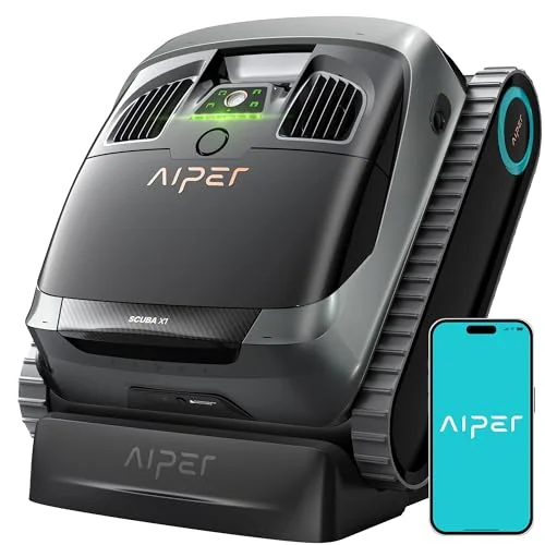 AIPER Scuba X1 Cordless Pool Cleaner - Rank 9 in Best Cordless Pool Cleaners of 2025