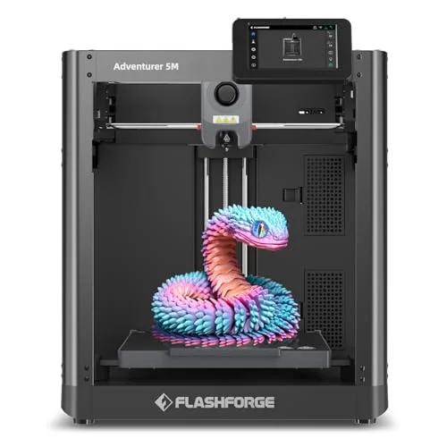 FLASHFORGE Adventurer 5M High Speed 3D Printer - Rank 5 in Best All In One Printer of 2025