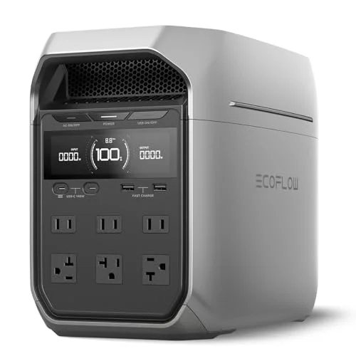 EF ECOFLOW DELTA 3 Plus Portable Power Station - Rank 5 in Best Backup Generator of 2025