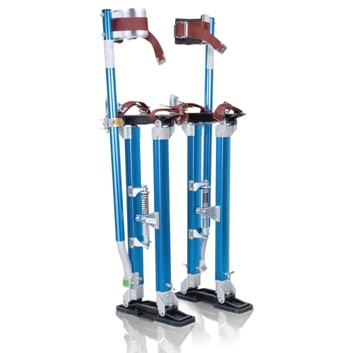Hooomyai Adjustable Drywall Stilts with Knee Pads - Rank 7 in Best Drywall Stilts of 2025