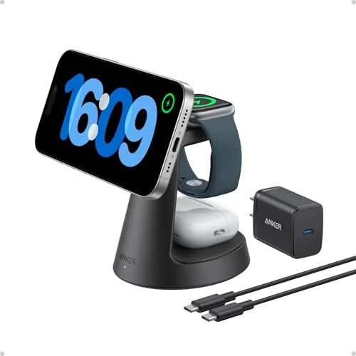 Anker MagGo 3-in-1 Charging Station - Rank 3 in Best Iphone Charging Station of 2025
