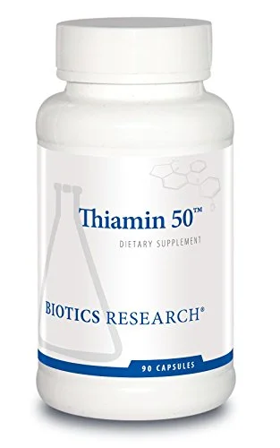 Biotics Research Thiamin 50 High Potency Vitamin B1 - Rank 4 in Best Thiamine of 2025