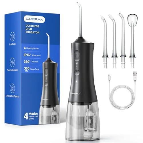 Operan Portable Water Flosser with 4 Modes - Rank 8 in Best Waterpik Flosser of 2025
