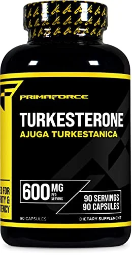 Primaforce Turkesterone 600mg Supplement - Rank 9 in Best Turkesterone of 2025