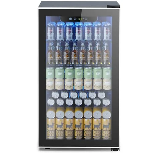 Electactic Mini Fridge 130 Can Cooler - Rank 9 in Best Under Counter Refrigerator of 2025