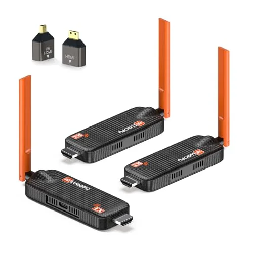 WELUSOPU Wireless HDMI Extender Kit - Rank 6 in Best Hdmi Transmitter And Receiver of 2025