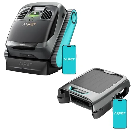 AIPER Scuba X1 & Surfer S2 Pool Care System - Rank 10 in Pool Robots of 2025