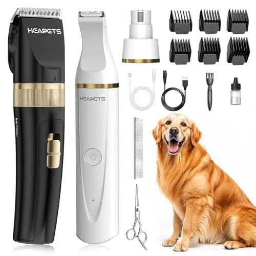 HEAPETS Dog Grooming Clippers and Trimmer Kit - Rank 6 in Best Pet Groom of 2025