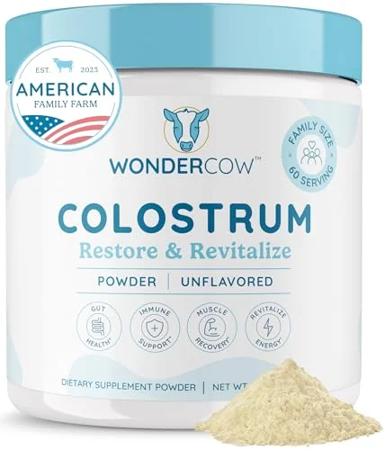 Wondercow Colostrum Supplement Powder for Wellness - Rank 2 in Best Bovine Colostrum of 2025