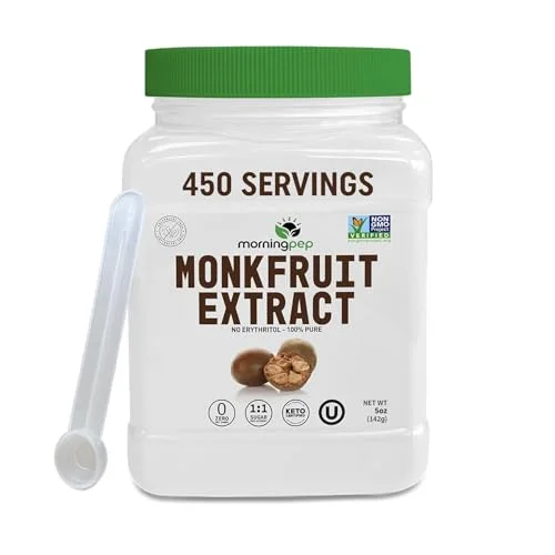 Morning Pep Monk Fruit Sweetener Powder - Rank 2 in Best Monk Fruit of 2025