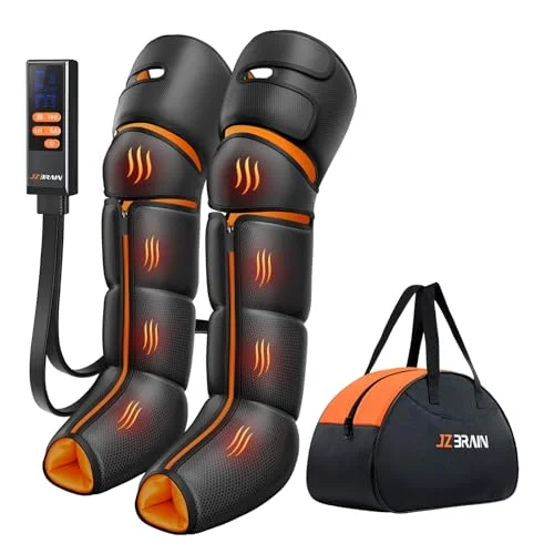 JZBRAIN Heated Compression Leg Massager - Rank 8 in Best Leg Massager of 2025