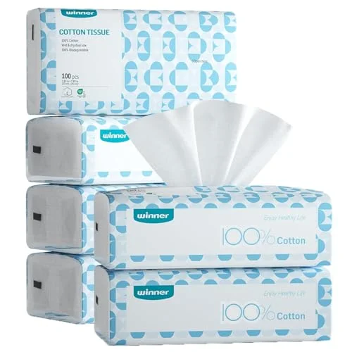 Winner Soft Dry Wipe Unscented Cotton Tissues - Rank 8 in Best Disposable Face Towels of 2025