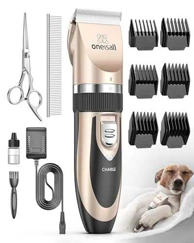 oneisall Cordless Pet Hair Clippers Set - Rank 4 in Best Dog Haircut of 2025