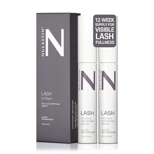 NULASTIN LASH Follicle Fortifying Serum (2-pack) - Rank 8 in Best Eyelash Growth Serum of 2025