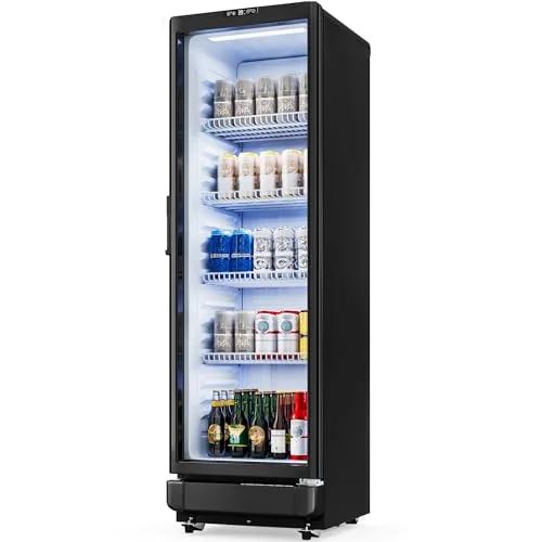 YITAHOME Commercial Beverage Display Refrigerator - Rank 2 in Best Beverage Refrigerator of 2025