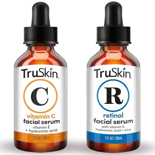 TruSkin Naturals Retinol & Vitamin C Serum Duo - Rank 6 in Best Retinol Serum of 2025