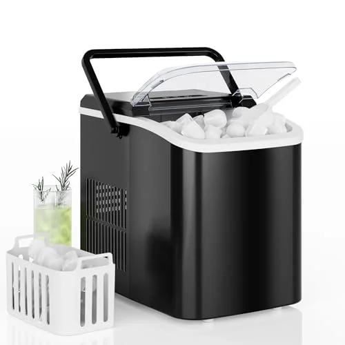 DUMOS Portable Countertop Ice Maker - Rank 10 in Best Ice Machine of 2025