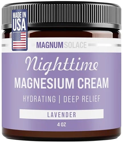 Magnesium Lotion Nighttime Cream Lavender - Rank 2 in Best Chest Rub of 2025