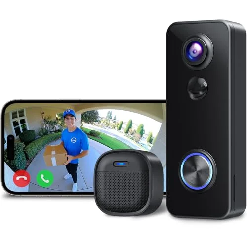 XTU Wireless Video Doorbell Camera with Chime - Rank 3 in Doorbell Cameras of 2025