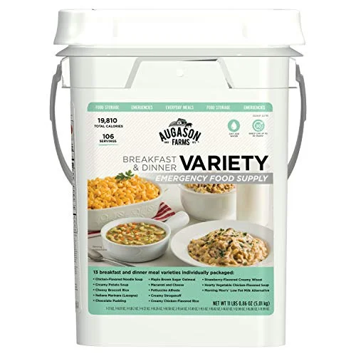 Augason Farms Emergency Food Supply Variety Pail - Rank 9 in Best Emergency Food Supply of 2025