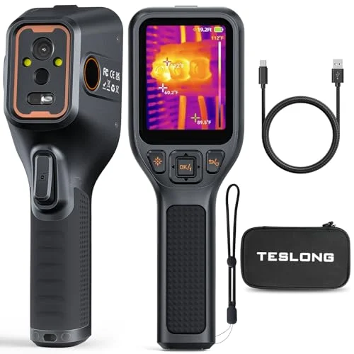 Teslong Thermal Imaging Camera 256x192 Dual-Light - Rank 9 in Best Thermal Camera of 2025
