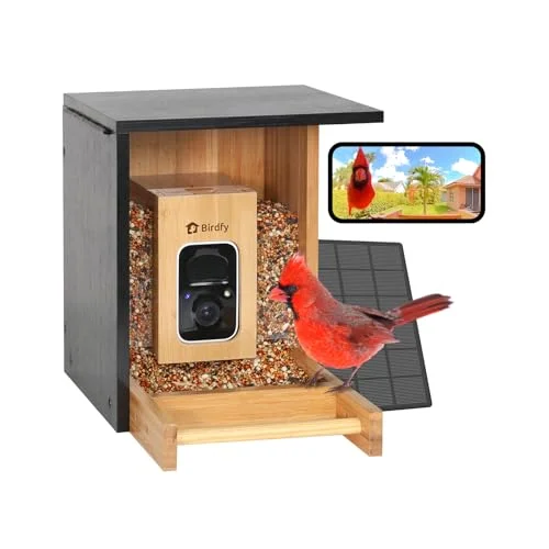 Birdfy Bamboo Smart Bird Feeder - Rank 5 in Best Samrt Bird Feeder of 2025