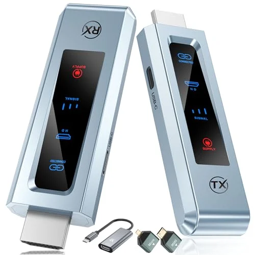 Braidol Wireless HDMI Transmitter and Receiver Kit - Rank 9 in Best Hdmi Transmitter And Receiver of 2025