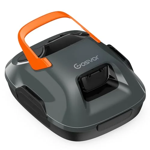 Gosvor Robotic Pool Cleaner, Cordless, 90 Min Runtime - Rank 5 in Best Pool Vacuum For Above Ground Pool of 2025