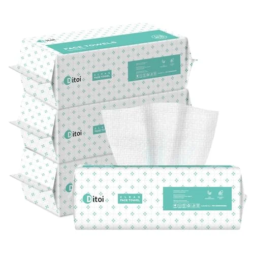 Ditoi Disposable Face Towels, 240 Count - Rank 7 in Best Disposable Face Towels of 2025