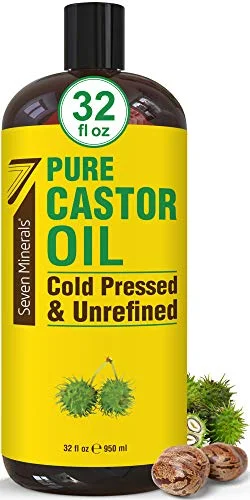 Seven Minerals Pure Cold Pressed Castor Oil - Rank 2 in Castor Oils