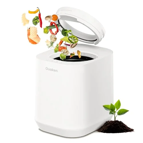 Ouaken Electric Composter for Kitchen - Rank 10 in Best Kitchen Composter of 2025