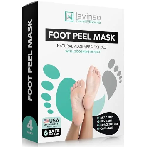 Lavinso Foot Peel Mask for Dry Feet - Rank 2 in Best Foot Mask For Calluses of 2025