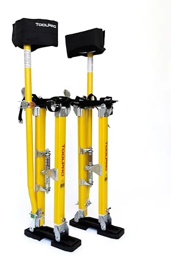 TOOLPRO Adjustable Magnesium Drywall Stilts - Rank 4 in Best Drywall Stilts of 2025