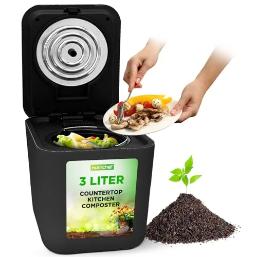 NutriChef Automatic Kitchen Composter - Rank 8 in Best Countertop Composter of 2025