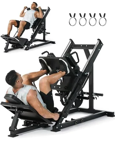 GarveeLife 2-in-1 Leg Press Hack Squat Machine - Rank 2 in Best Leg Machines of 2025