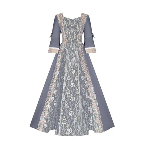 Elegant Vintage Floral Lace A-Line Dress - Rank 4 in ✨ ¡Ofertas de los productos más vendidos de Amazon! Cupones y descuentos por tiempo limitado. 🎉