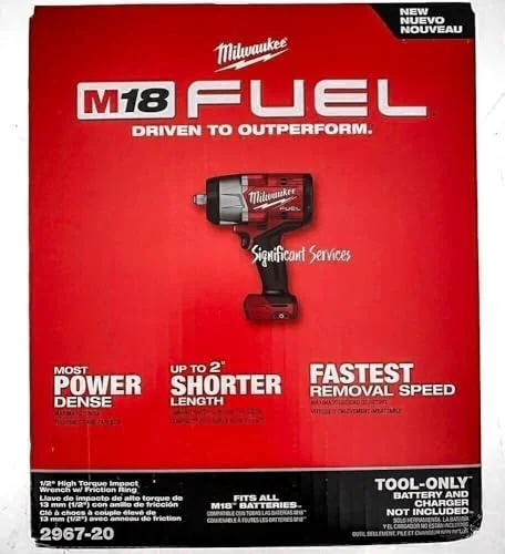 Milwaukee M18 FUEL 18V High Torque Impact Wrench - Rank 6 in Best Impact Wrench of 2025