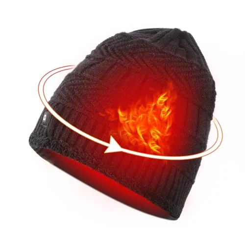 Dukuseek Heated Beanie with Rechargeable Battery - Rank 9 in Best Heated Trapper Hat of 2025