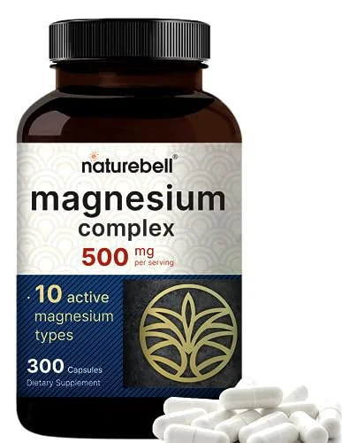 NatureBell Magnesium Complex Supplement 500mg - Rank 4 in Best Magnesium Supplement of 2025