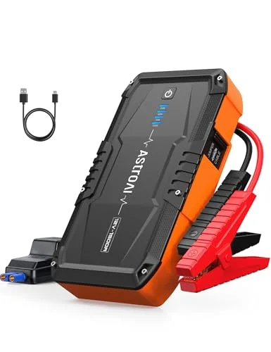 AstroAI S8 Car Battery Jump Starter - Rank 4 in Best Car Jumper Box of 2025