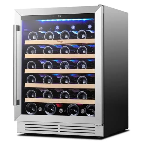 Yeego Wine Fridge Cooler 24 Inch - Rank 3 in Best Under Counter Refrigerator of 2025
