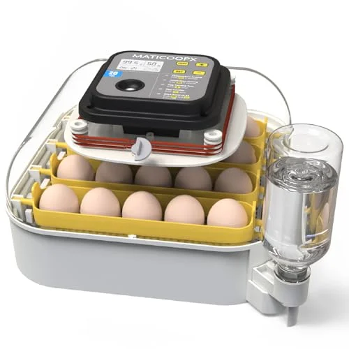 MATICOOPX 20 Egg Incubator with Humidity Display - Rank 4 in Best Egg Incubator of 2025