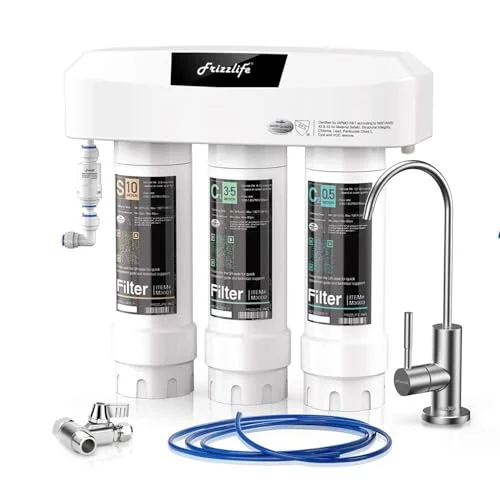 Frizzlife SP99-NEW Under Sink Water Filter System - Rank 8 in Best Under Sink Water Filter of 2025