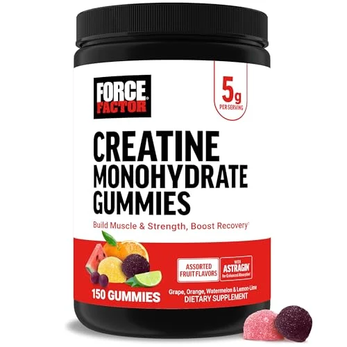 Force Factor Creatine Gummies - Rank 4 in Best Creatine Gummies of 2025