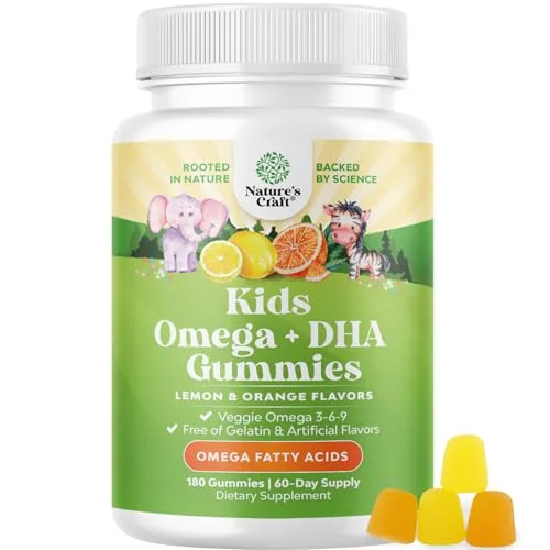 Omega DHA Gummies for Kids - Rank 6 in Best Dha For Kids of 2025